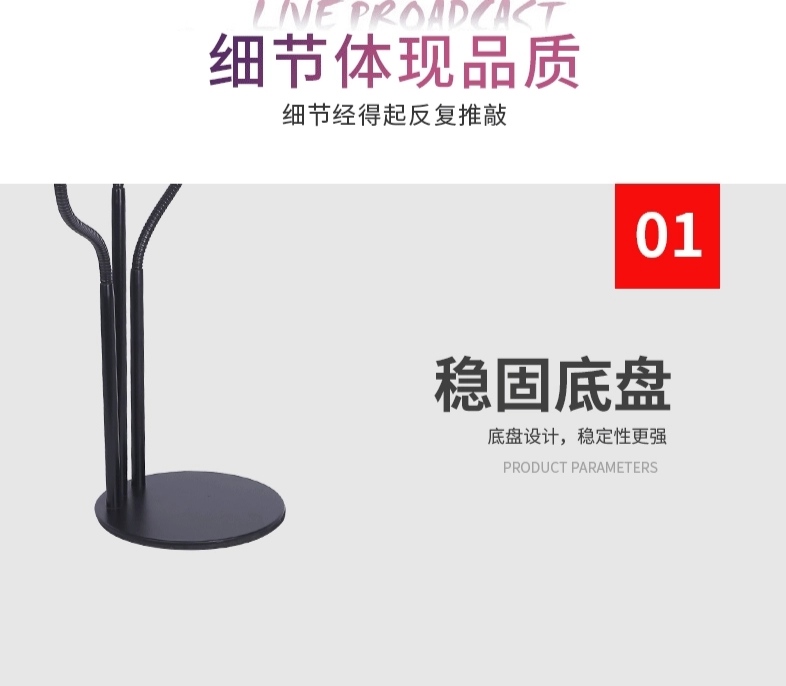 外贸批发厂家直销万向自由悬停伸缩臂支架13-32寸支撑底座双屏幕气弹簧显示屏支架详情图16