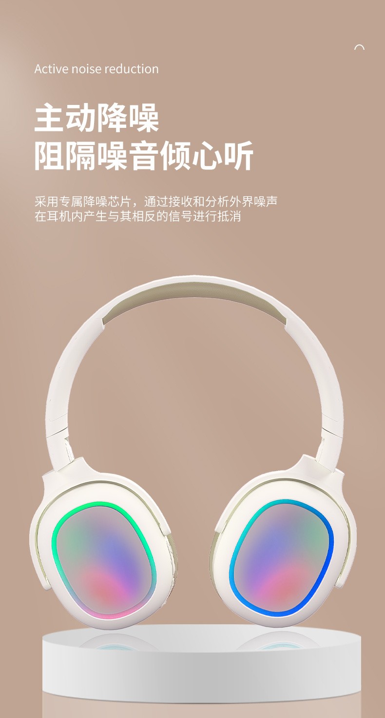 跨境新款BS961无线蓝牙头戴式耳机全包耳折叠运动音乐私模蓝牙耳详情12