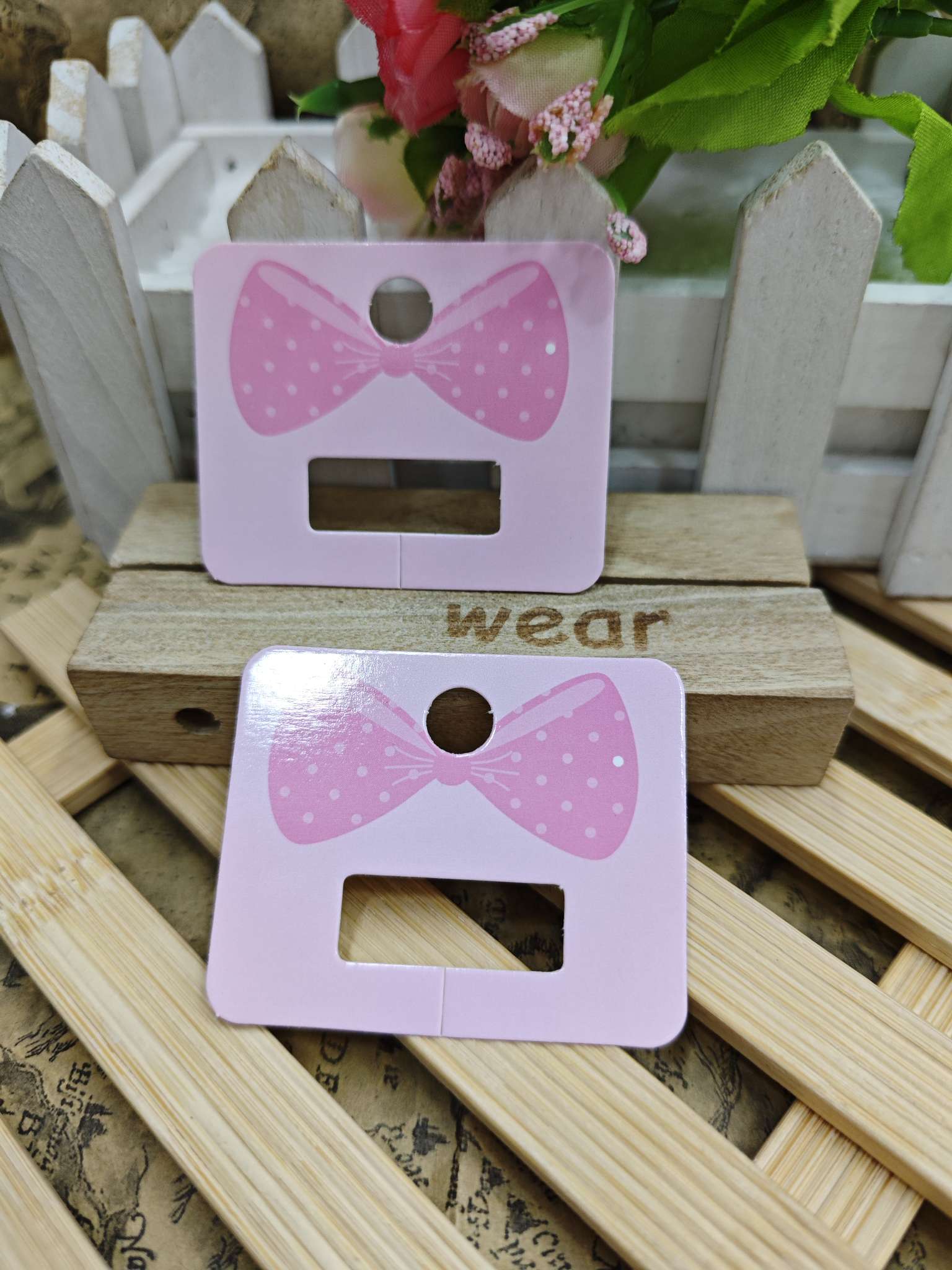 领结抓夹卡  创意DIY手工制作半成品饰品配件 珍珠水晶串珠其他饰品配件 手链项链耳环材料包细节图