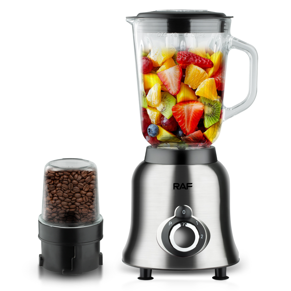 RAF cross-border European standard multi-functional juicer, double-cup blender, soy milk grinder, slush machine, food processor, and flour grinder Item Picture