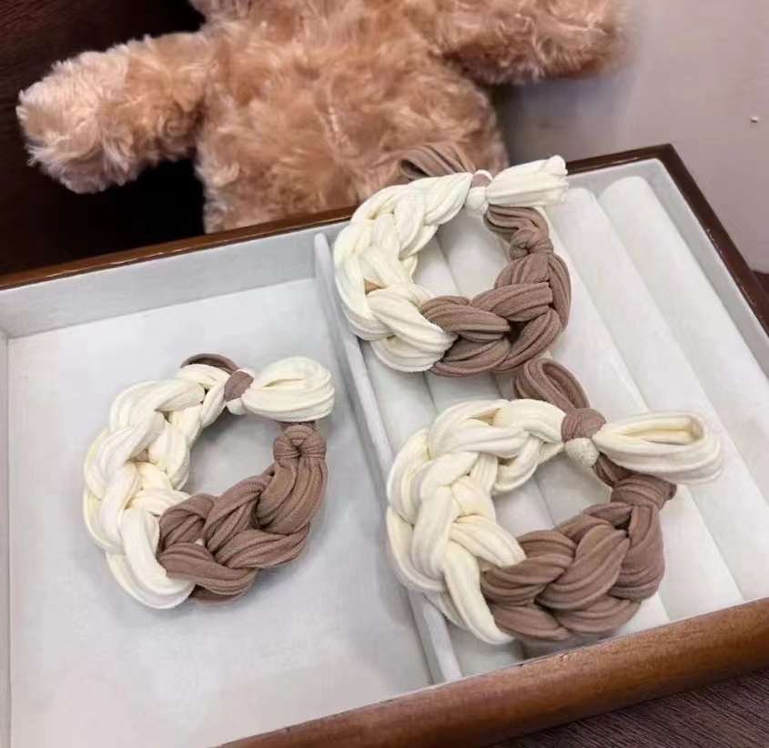Best-selling knotted hair accessories, new colors are beautiful, dopamine hair accessories. detail image 6