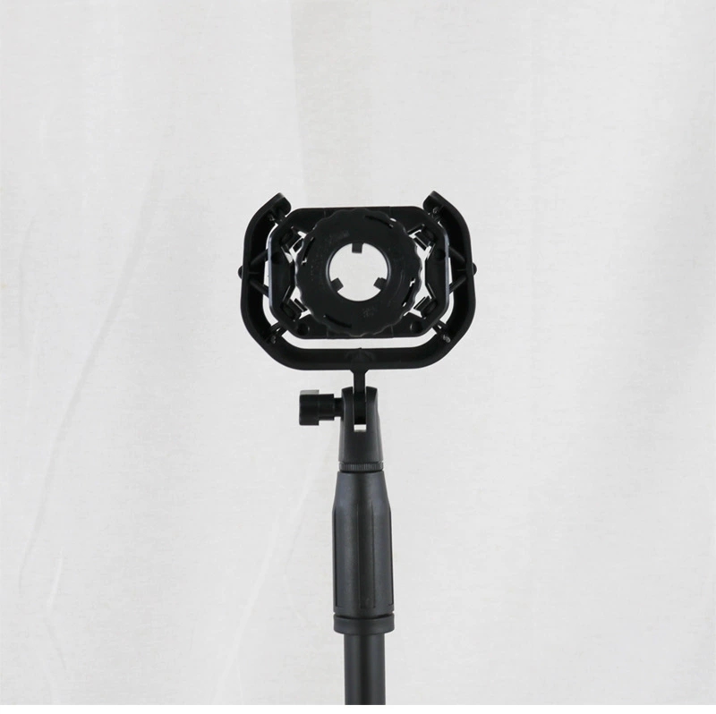 Direct sales from the foreign trade wholesale factory of FZ-02 microphone shockproof frame, plastic shock absorber frame, shock absorption frame and live streaming microphone accessories Item Picture