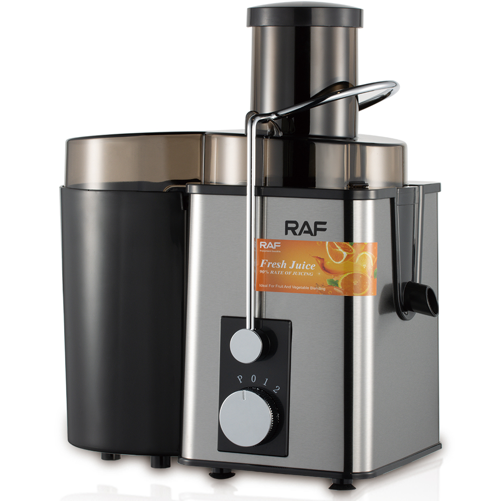 RAF European standard juicer, horizontal household fully automatic large-diameter juicer, residue and juice separation juicer Application Scenario