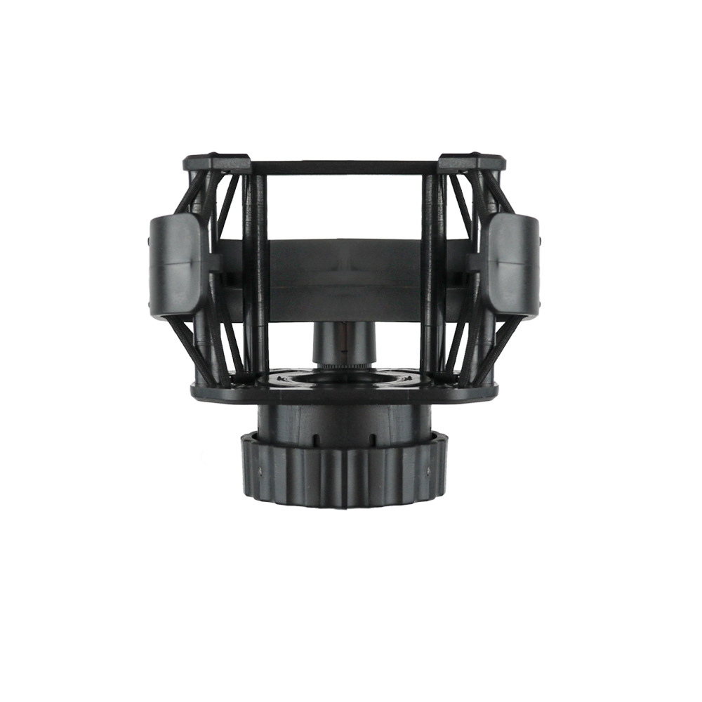 Direct sales from the foreign trade wholesale factory of FZ-02 microphone shockproof frame, plastic shock absorber frame, shock absorption frame and live streaming microphone accessories detail image 1