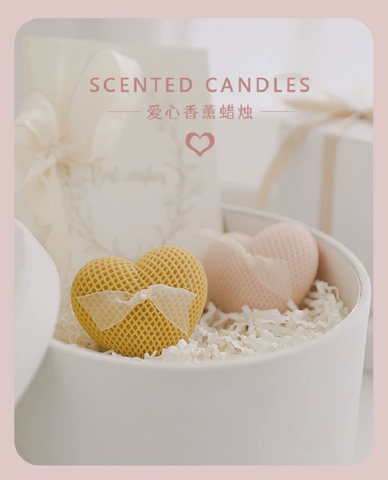 香薰蜡烛爱心伴手礼香氛candle情人节母亲节感恩节仿真造型摆件婚礼礼品香薰香氛香薰香薰蜡烛蜡烛香氛家居香薰香氛蜡烛模具详情3
