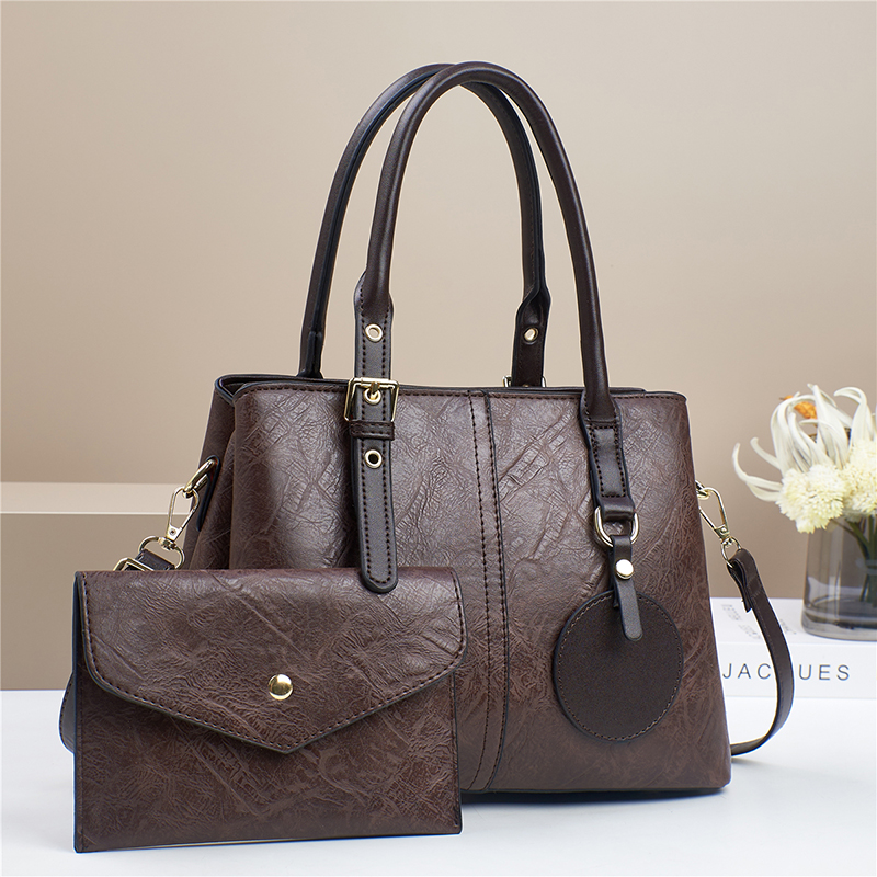 Meifang Bags and Yiding Bag Industry's new large-capacity women's handbag, fashionable single-shoulder bag, trendy crossbody bag 88675 Specification image