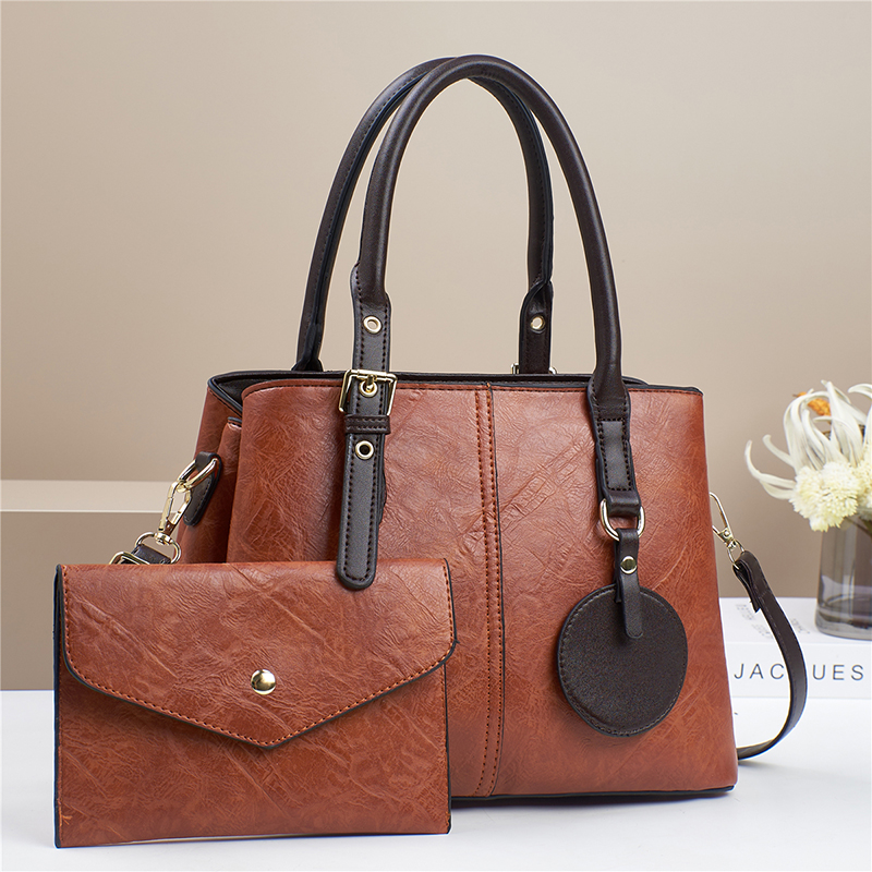 Meifang Bags and Yiding Bag Industry's new large-capacity women's handbag, fashionable single-shoulder bag, trendy crossbody bag 88675 Item Picture