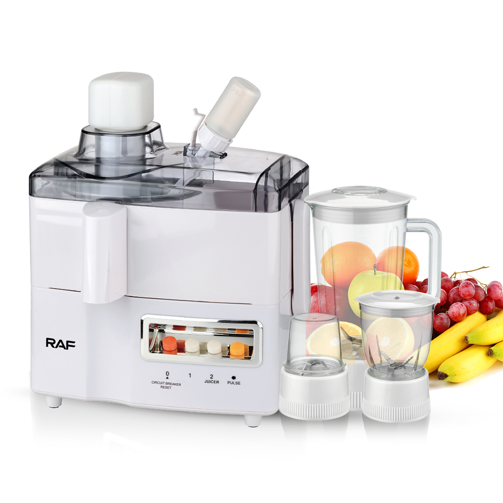 RAF four-in-one food processor, fruit and vegetable juicer, multi-functional health juicer, household fruit blender Item Picture