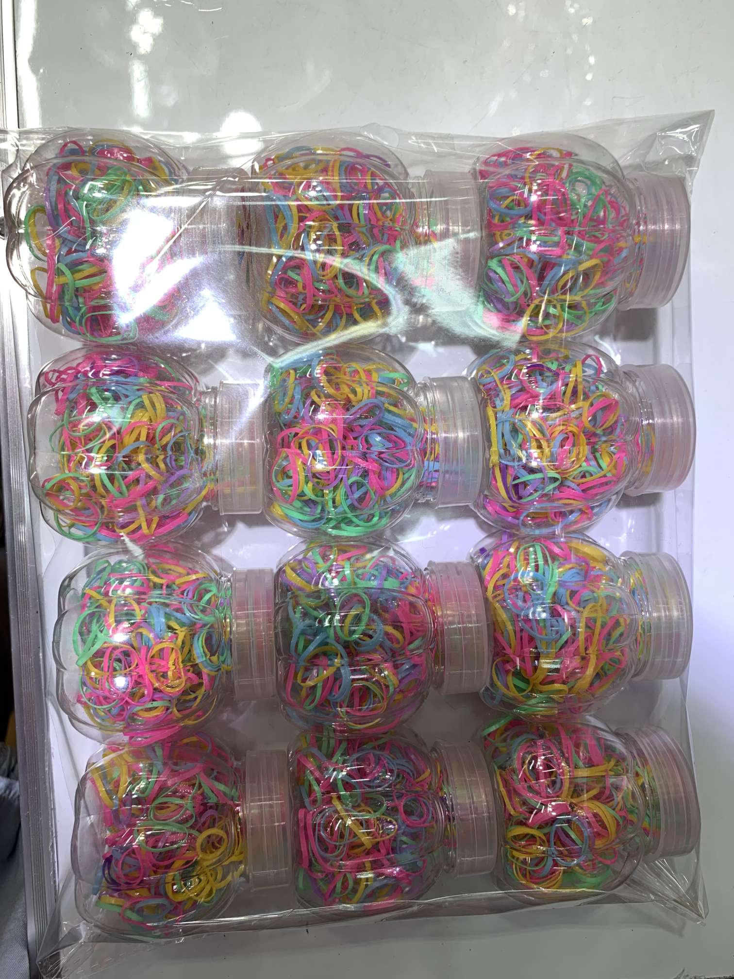 儿童流行小皮筋 编发南瓜瓶春天色皮筋 美丽女皇饰品2