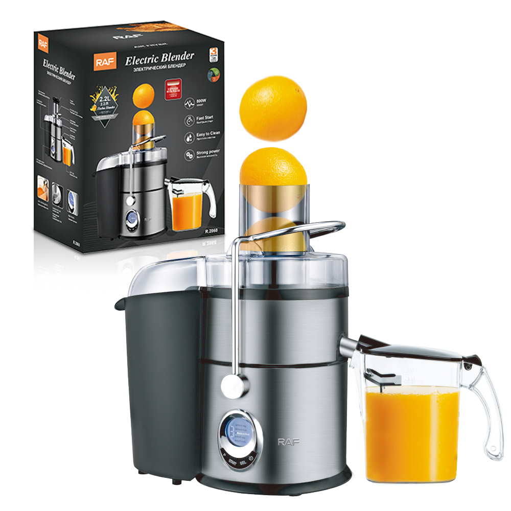 RAF European standard cross-border juicer, multi-functional fresh juice electric orange juice maker, household original juice maker, automatic juice maker R.2868 details Picture