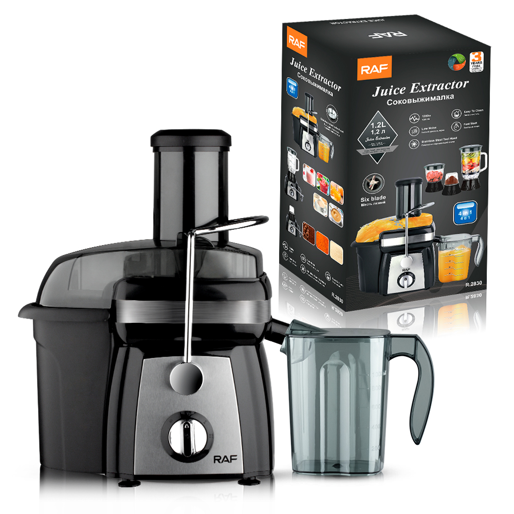 RAF European Standard 4-in-1 multi-functional juicer, household food processor, meat grinder, freshly squeezed electric orange juicer, and original juicer details Picture