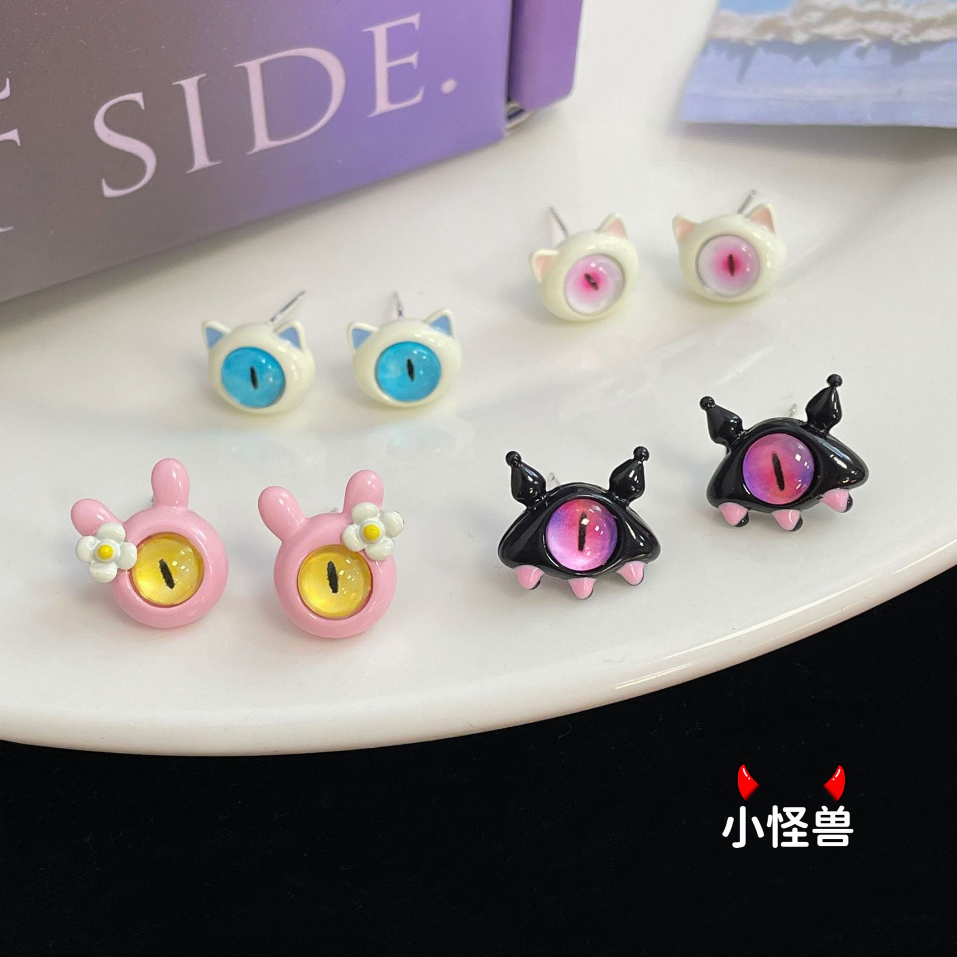 饰品/耳饰/耳钉/珍珠耳钉/925纯银耳钉产品图