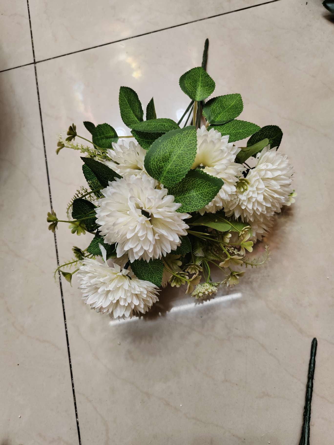 12头丝印叶子小球菊详情图5