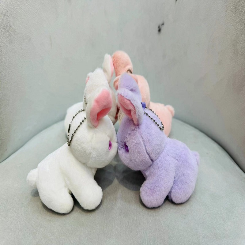 Cartoon rabbit plush toy pendants, annual meeting event gifts, wedding scattering gifts, clothing accessories, bouquets, gifts, plush dolls pic 7