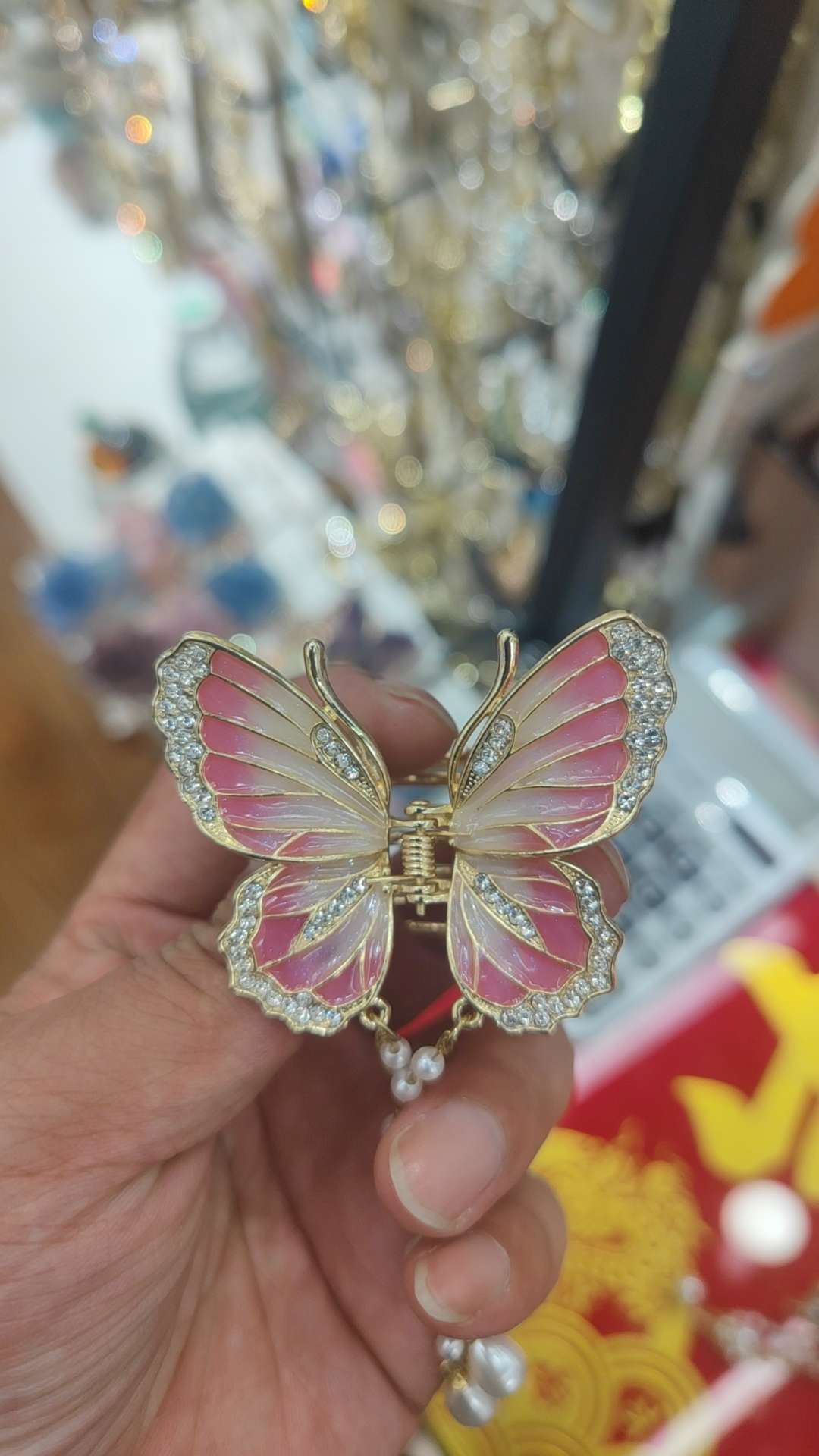 发夹女2024年新款高级感鲨鱼夹锆高贵气质造型独特设计 闪耀光泽质感出众详情图8