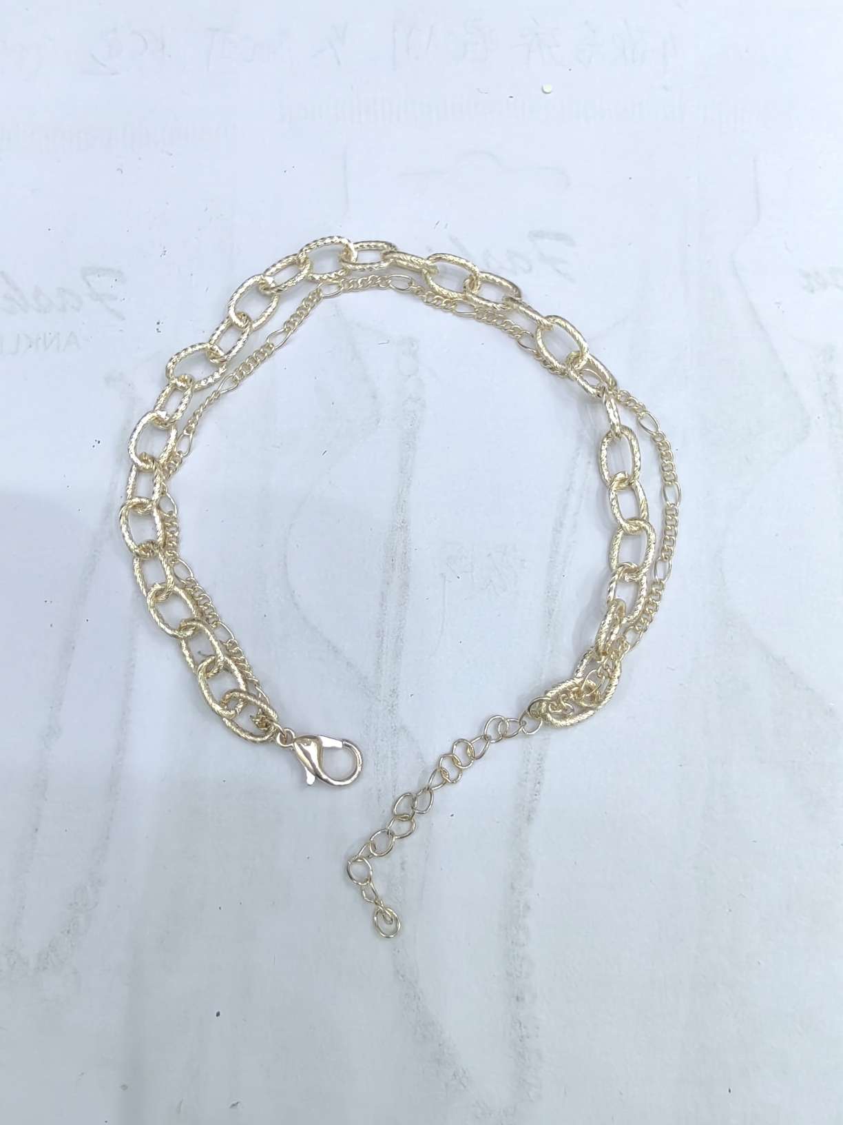 玫瑰生链条手链 手饰首饰 手串饰品 时尚潮流女士手链 高档饰品礼物手链细节图