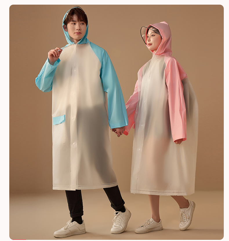 雨衣加厚防风保暖雨衣成人防水外套详情11