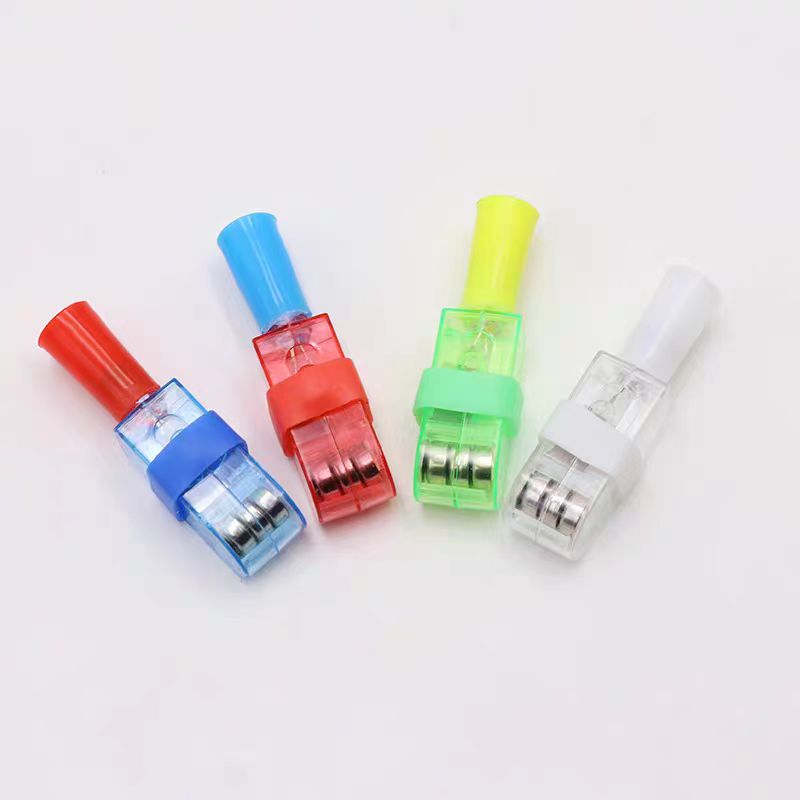Finger cartoon laser light, colorful luminous ring, cartoon projection light, dazzling LED, hand-shaking flower, seven-color peacock sashimi light, projection light, seven-color finger light pic 5