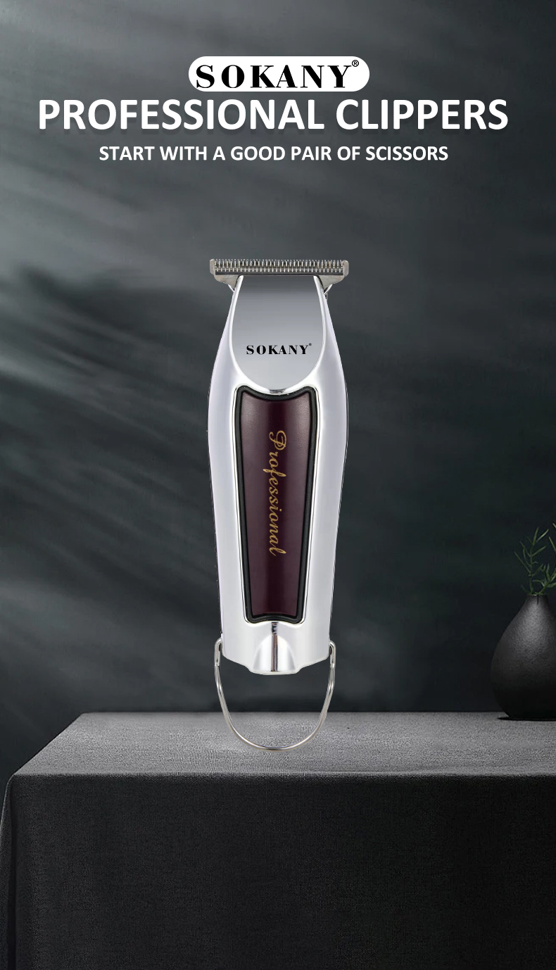 跨境出口SOKANY9932理发剪家用老人小孩通用可充电电推剪理发器理发剪详情1