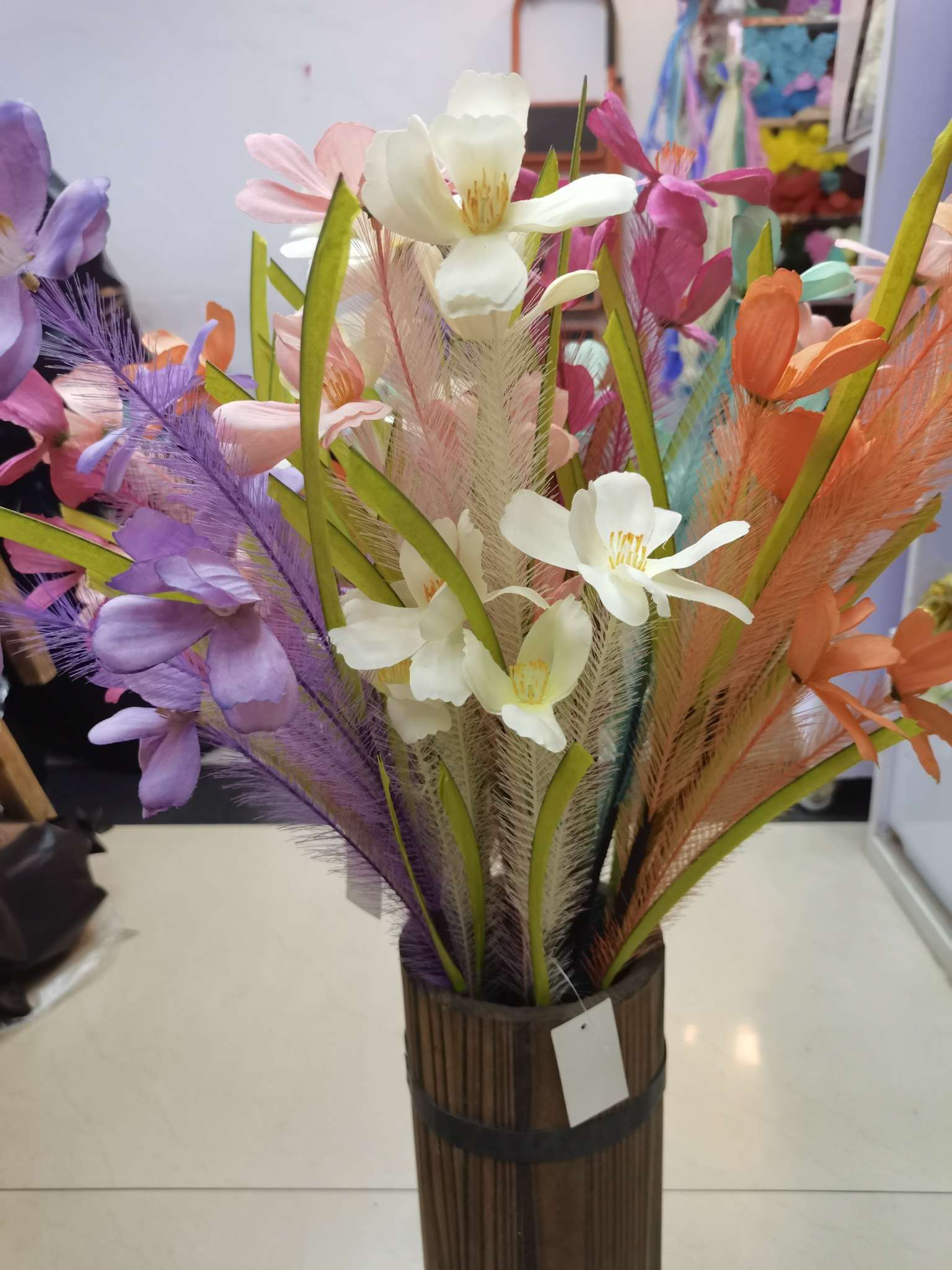 永生花仿真花饰塑料花DIY材料 家饰年宵花假花装饰品 色泽鲜艳逼真不褪色