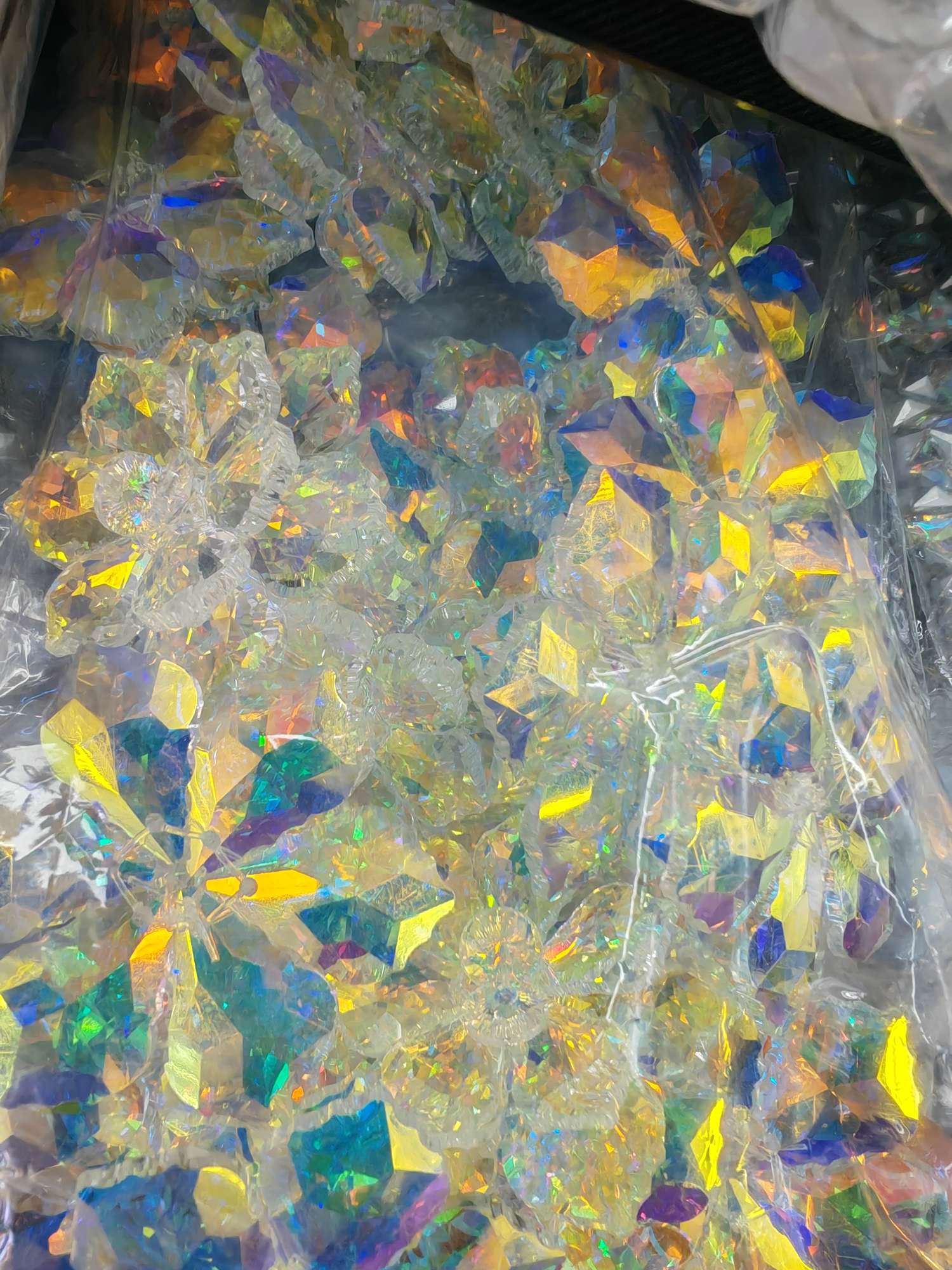 半成品饰品配件 亚克力桃心珠饰 发饰头饰配件 DIY发夹材料 高档饰品发饰材料配件 手工制作发夹材料