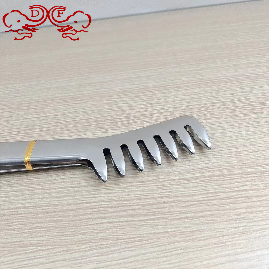 DF68779 Bread tongs, food tongs, barbecue tongs, pasta tongs, comb tongs, kitchen tools, food tongs, DF TRADINGHOUSE Specification image