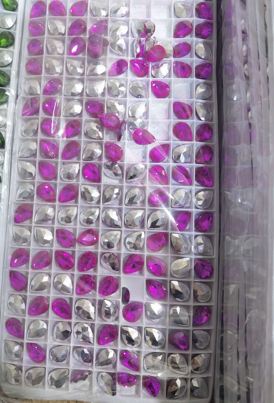 7x10水滴，异形玻璃水晶挂件， 饰品挂饰，挂饰挂件，手工DIY配件，项链挂饰，耳环挂饰，头饰挂饰详情图6