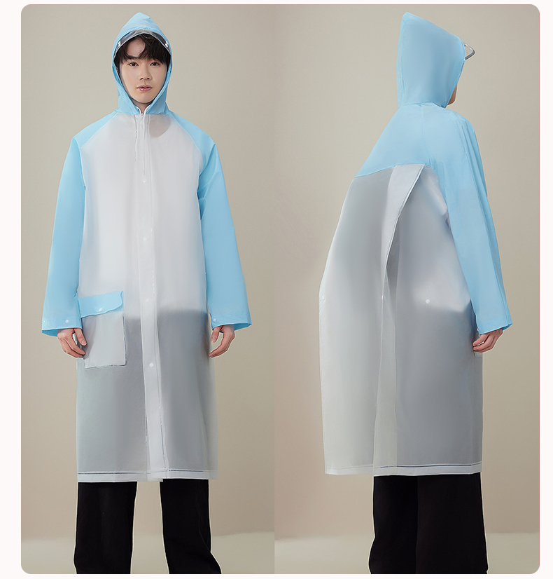 雨衣加厚防风保暖雨衣成人防水外套详情15