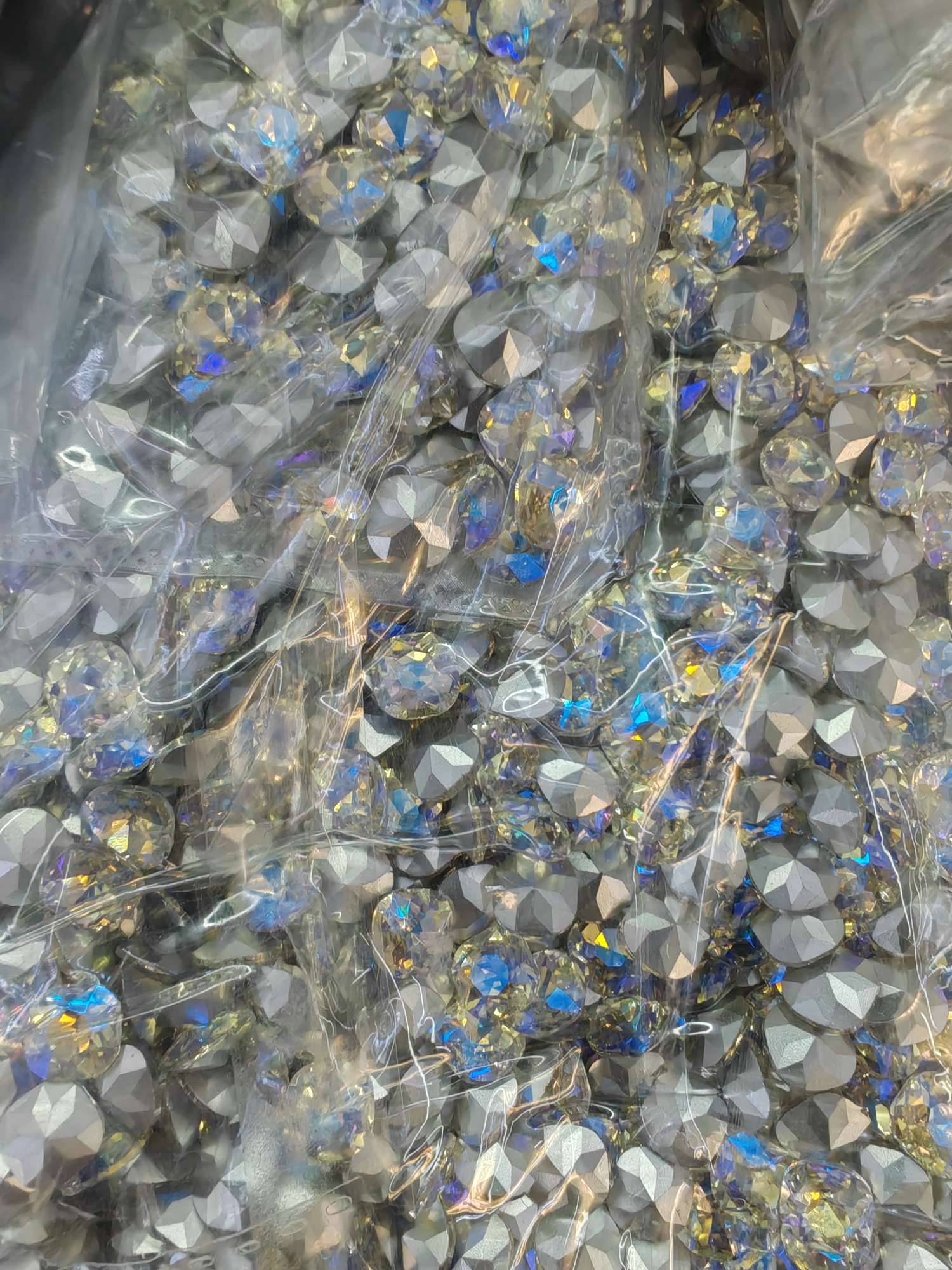 亚克力桃心发夹DIY材料包 半成品饰品配件 珠饰头饰发饰配件 创意手工发饰材料配件 手工饰品发夹材料套装产品图