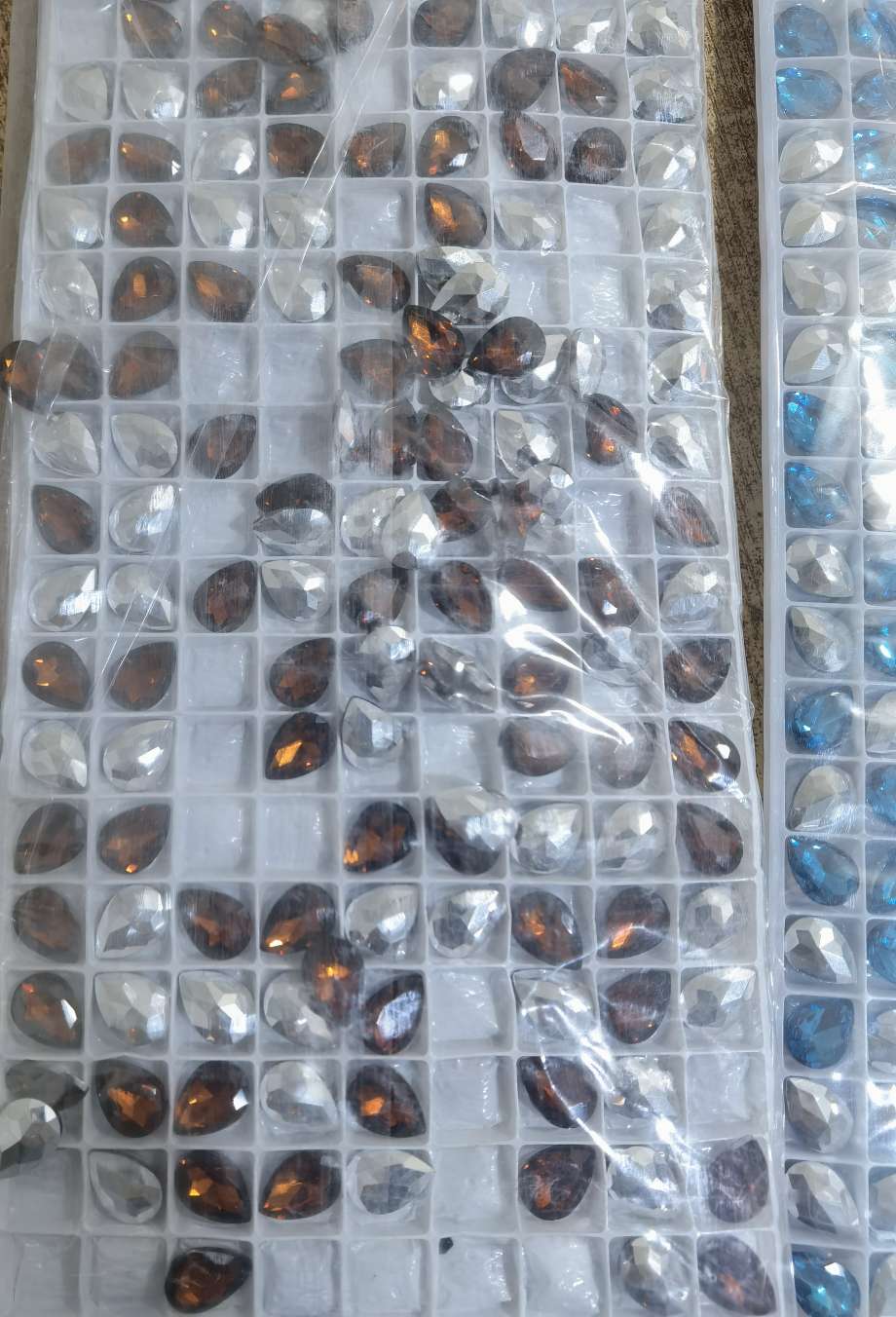 7x10水滴，异形玻璃水晶挂件， 饰品挂饰，挂饰挂件，手工DIY配件，项链挂饰，耳环挂饰，头饰挂饰