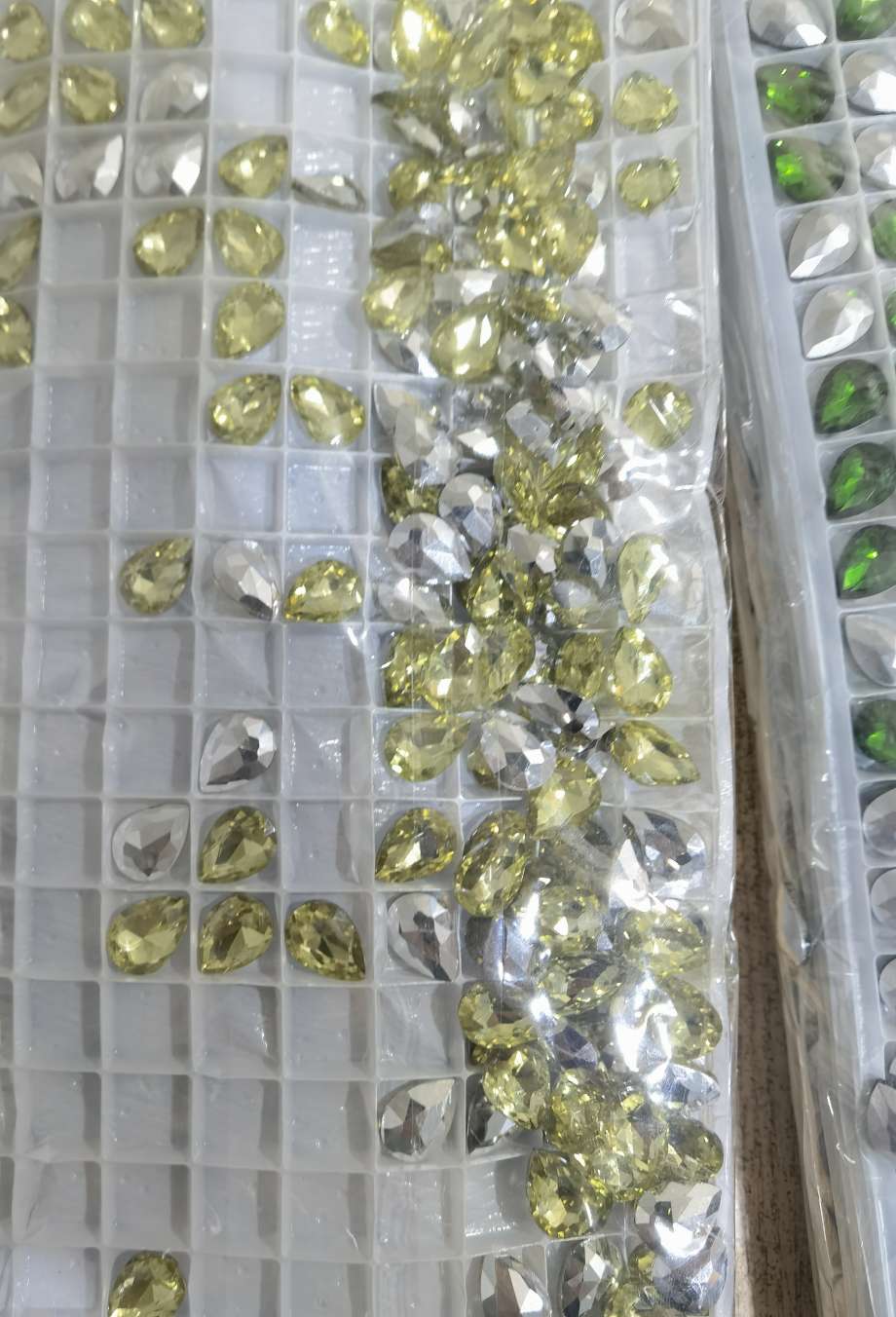 7x10水滴，异形玻璃水晶挂件， 饰品挂饰，挂饰挂件，手工DIY配件，项链挂饰，耳环挂饰，头饰挂饰详情图4