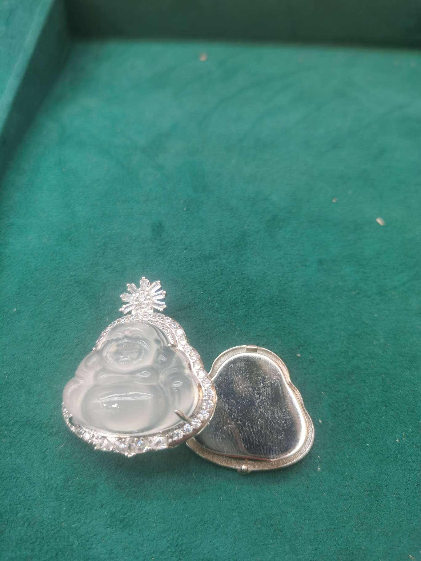 满锆翻盖双戴佛公，髓缘2024061801详情图3