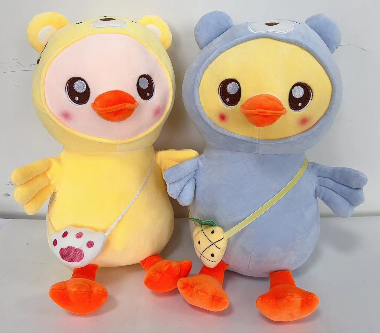 Cute backpack ducks creatively transform into dinosaur pigs, stuffed toys, plush toys, plush toys, plush plush toys, plush plush toys Application Scenario