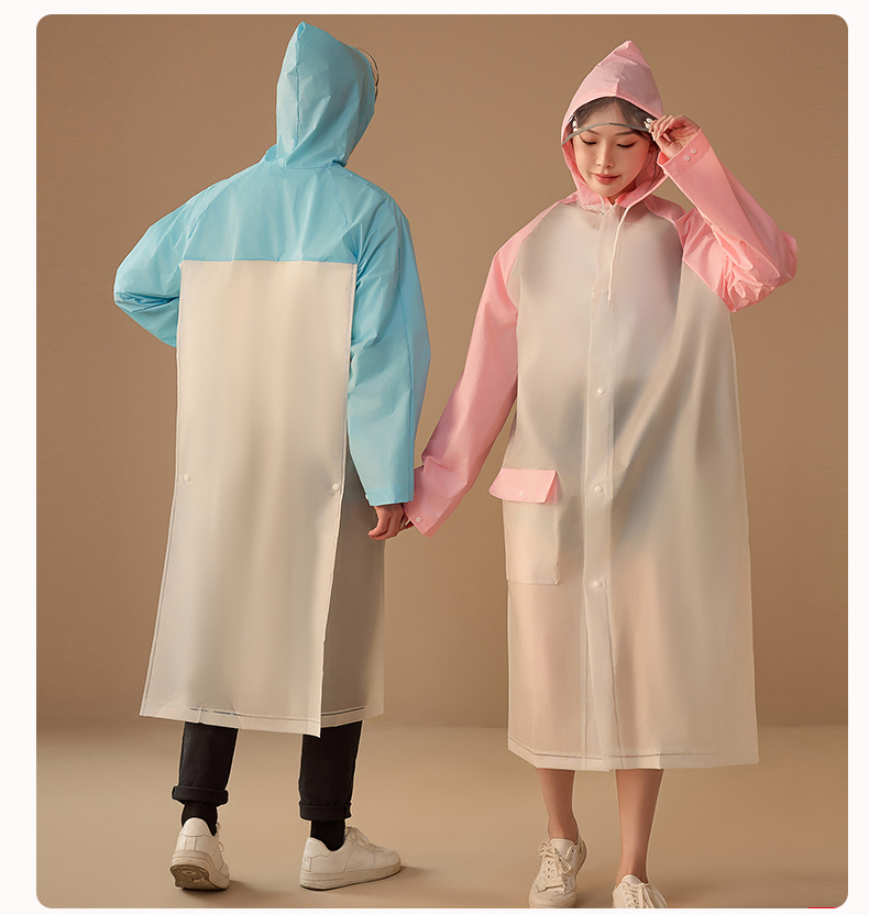 雨衣加厚防风保暖雨衣成人防水外套详情12