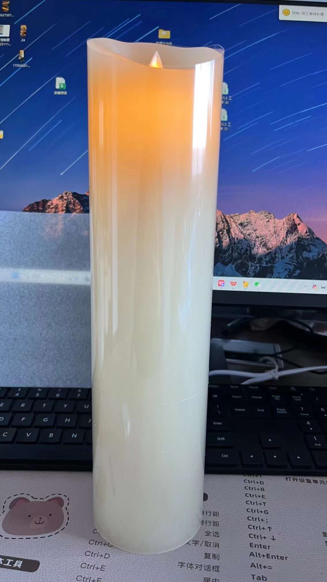 仿真蜡烛灯，摇曳灯光，婚庆，活动，聚会氛围灯温馨