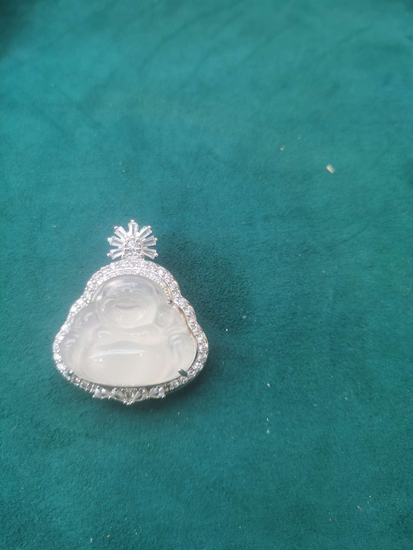 满锆翻盖双戴佛公，髓缘2024061801