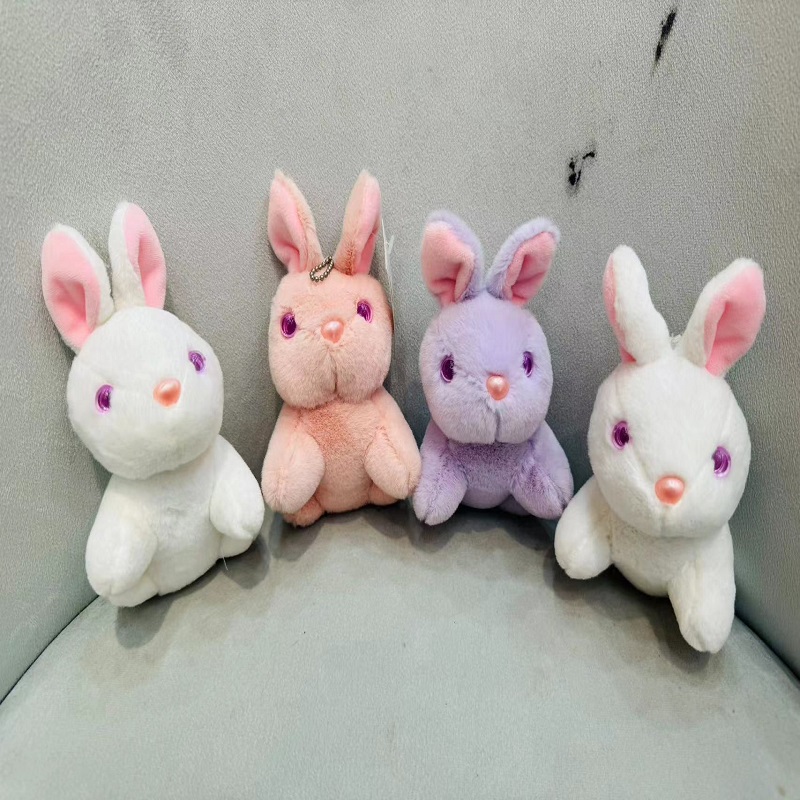 Cartoon rabbit plush toy pendants, annual meeting event gifts, wedding scattering gifts, clothing accessories, bouquets, gifts, plush dolls