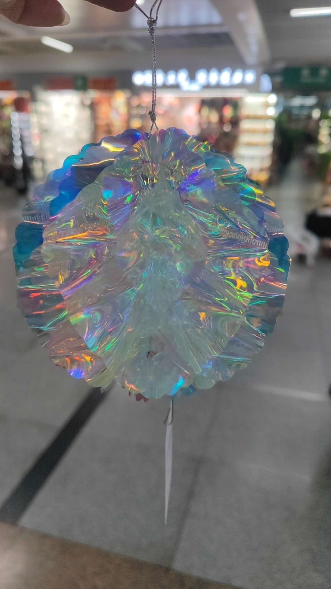 彩色亮光七彩金光塑料球  节日  派对  喜庆装饰细节图