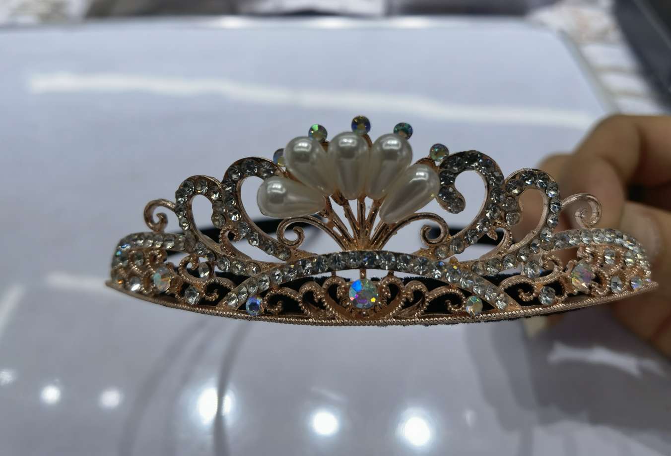 发光发箍塑料透明款 头饰女孩专用 饰品发饰羊角发箍 时尚可爱发箍新款上市