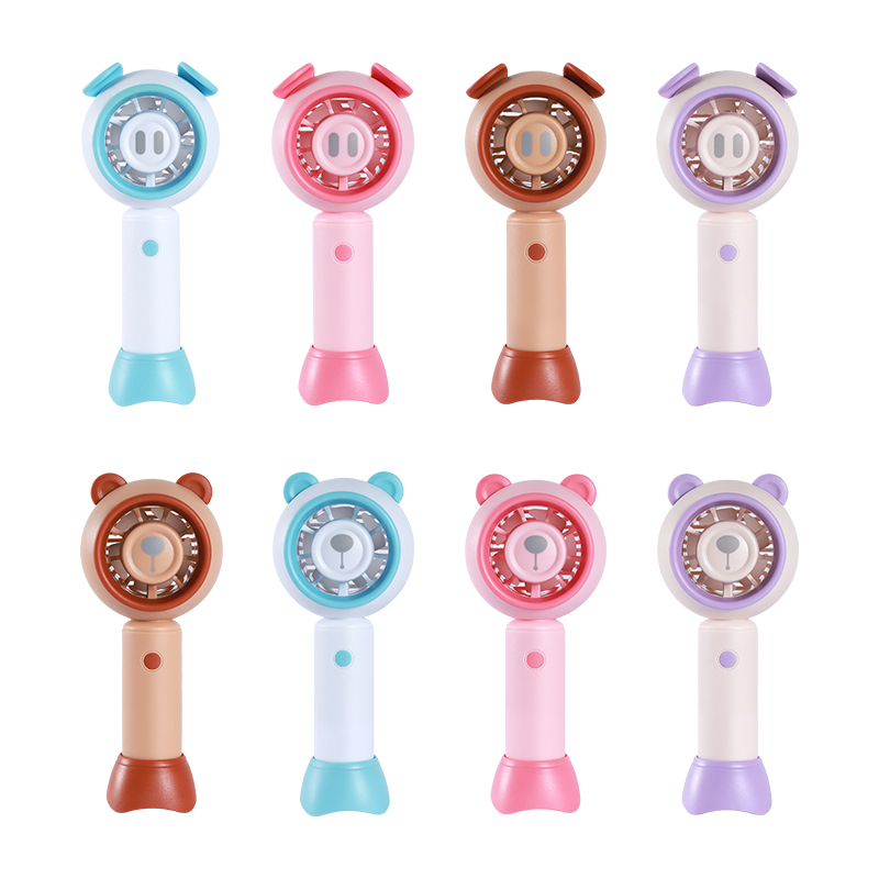 风扇/小风扇/挂脖风扇/手持风扇/手持小风扇白底实物图