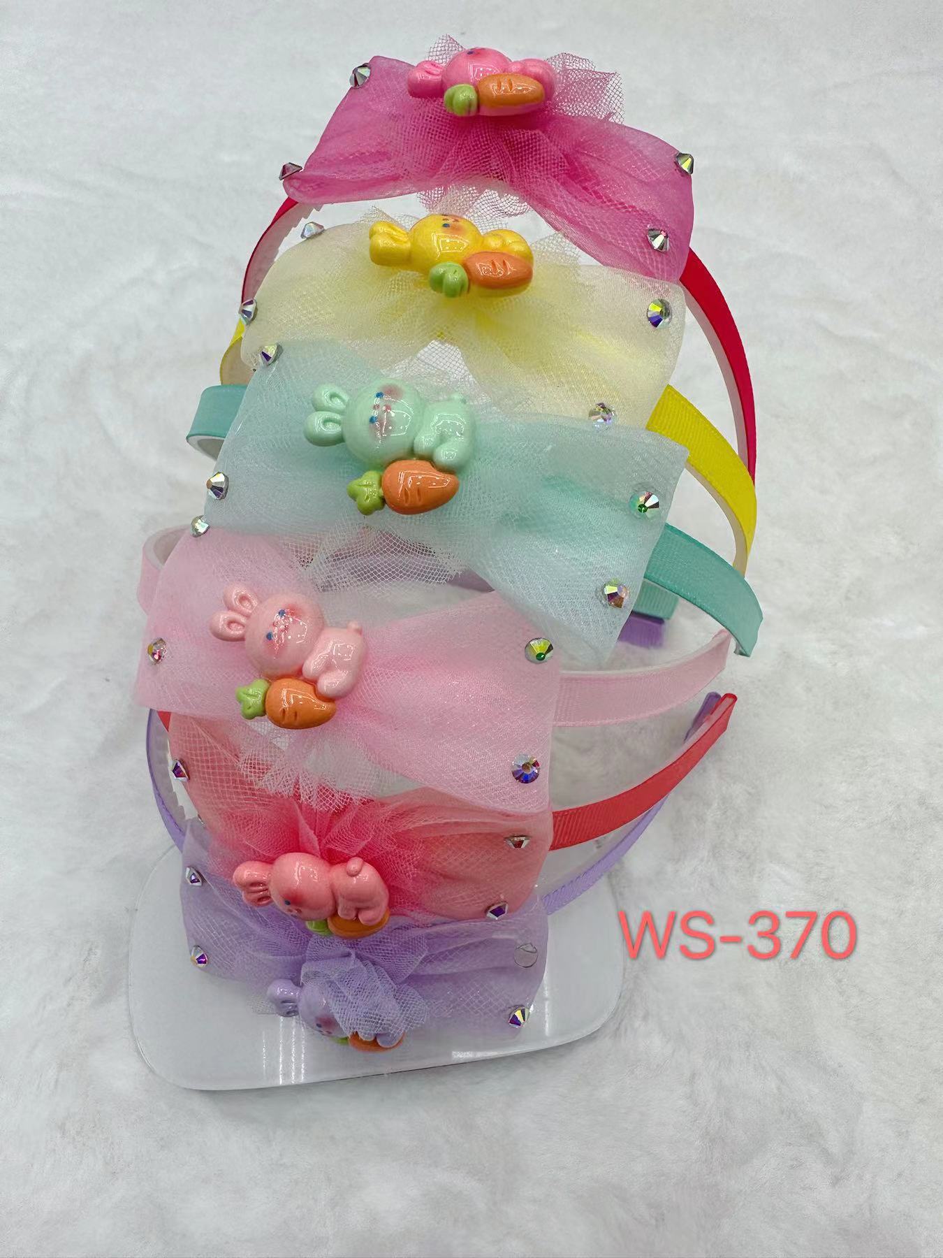 Colorful hair bands, hair accessories, children's headbands, colorful hair accessories, summer girls' hair bands Application Scenario