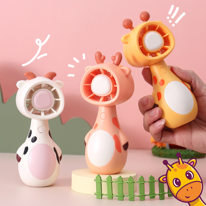 迷你风扇USB充电风扇立式方便便捷简约萌宠涡轮手持小风扇支持一件代发详情1