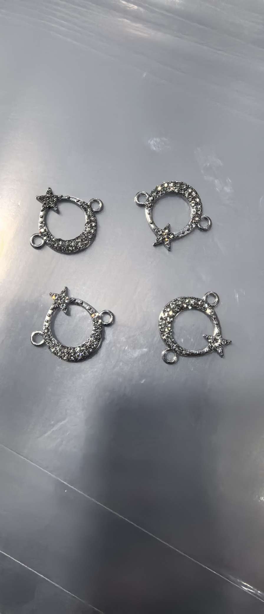 Star and moon pendant