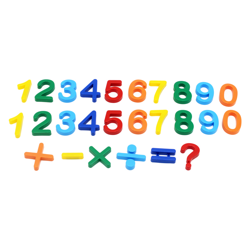 大号大卡横向磁性组合套装字母贴/大写/小写/数字/几何图形详情9