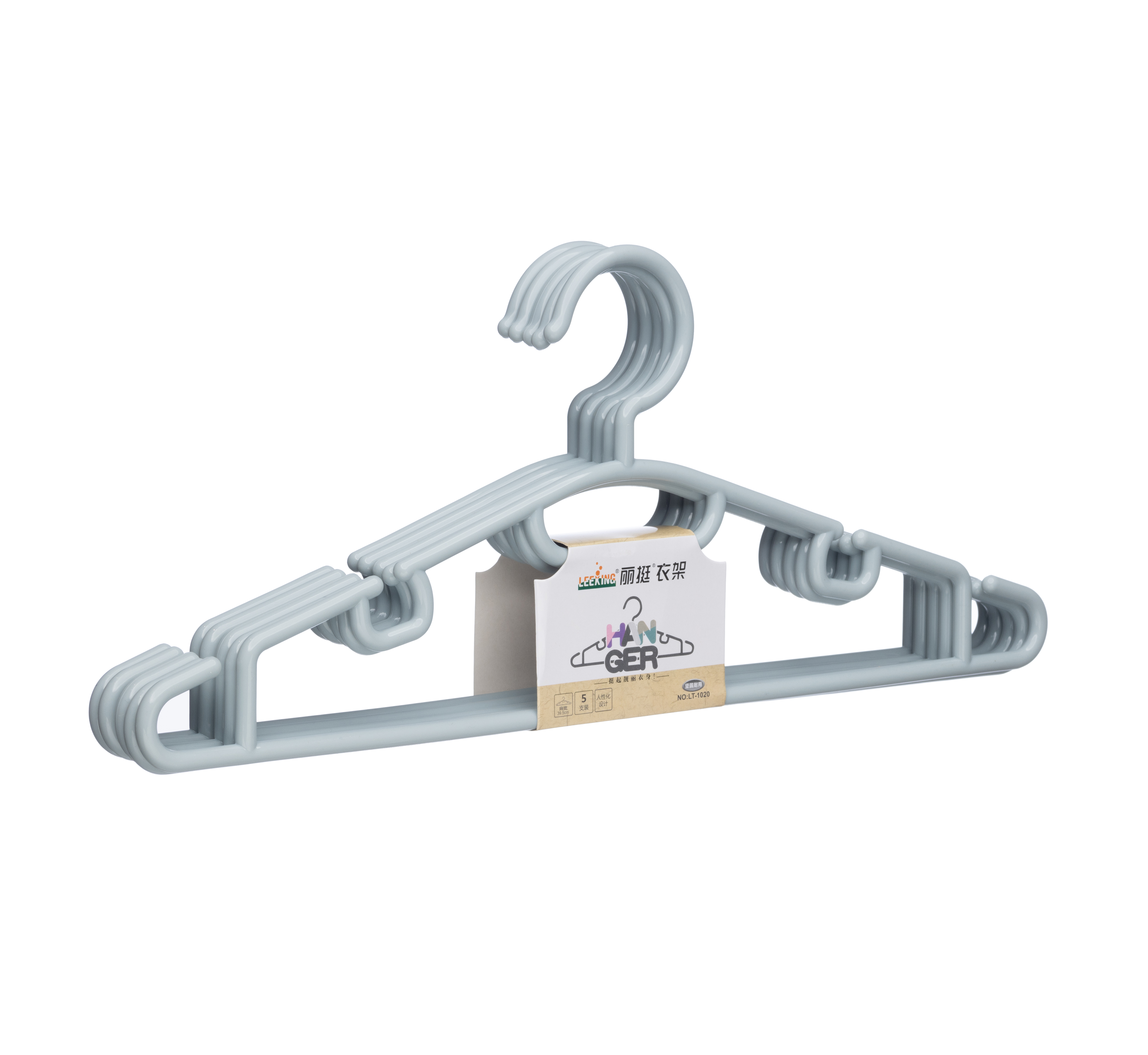 LT-1020塑料衣架干湿两用衣架家用衣架详情2