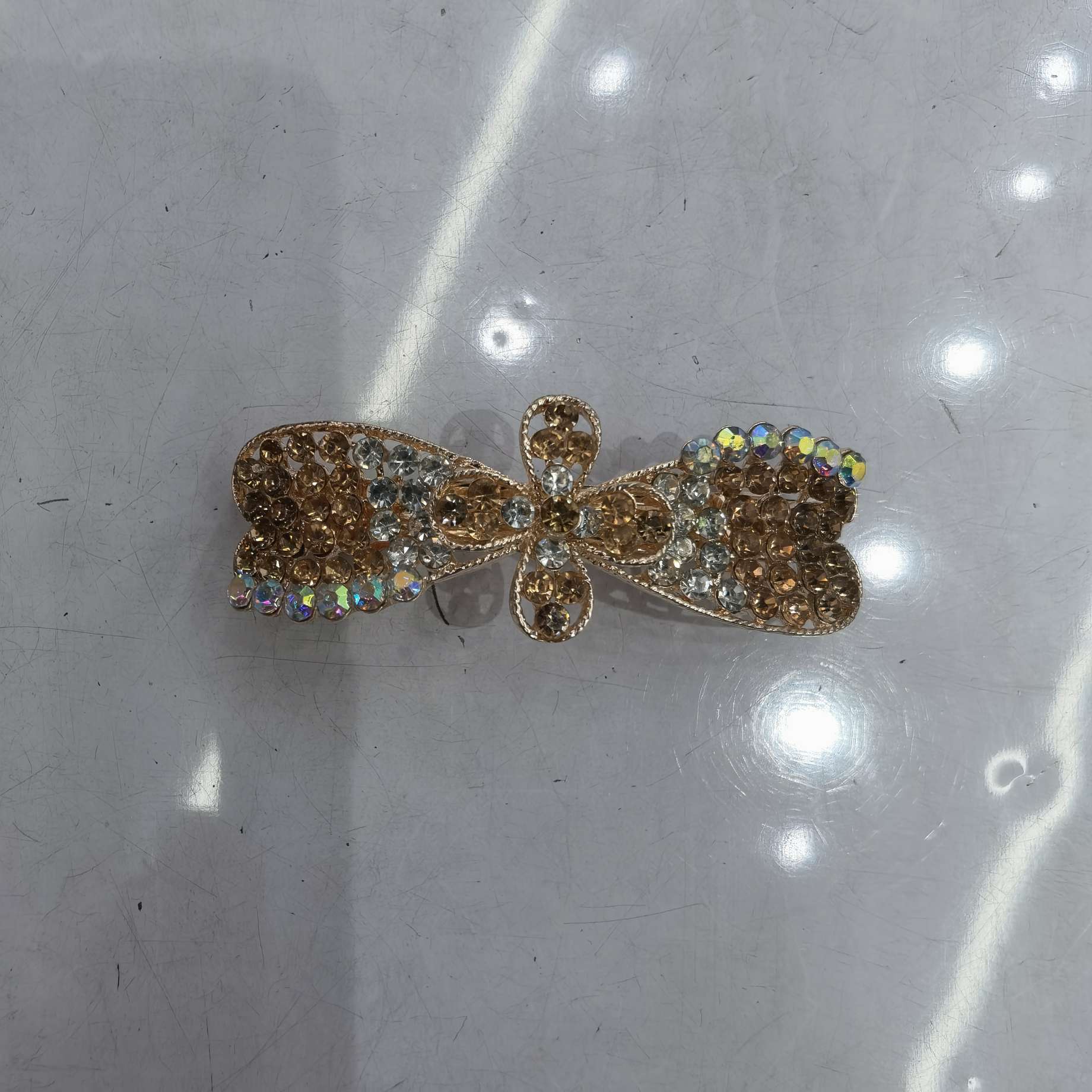 金属锆石发夹高贵头饰成人款 饰品 长发短发皆适用