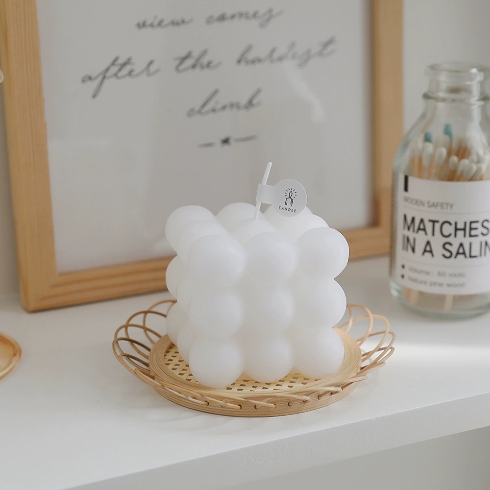 Rubik's Cube Aromatherapy Candles, ins style creative handcrafted home decoration set, shooting props, birthday gift aromatherapy candles, Aromatherapy fragrances, solid aromatherapy candles, aromatherapy fragrances, home aromatherapy aromatherapy set Specification image