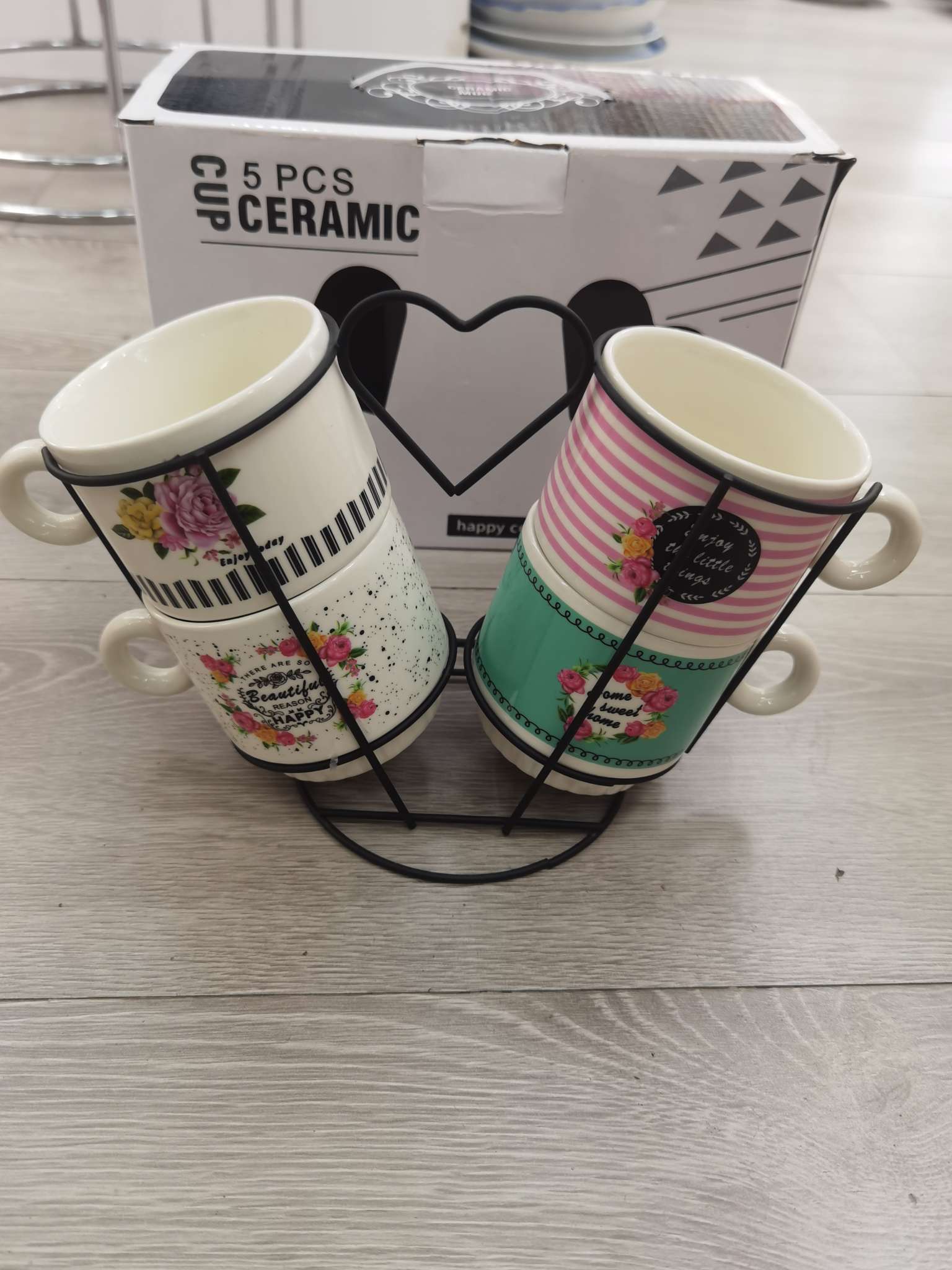 Bone China ceramic coffee cups, coffee cup sets, high-end and exquisite, enjoy coffee time ceramic coffee cups Application Scenario
