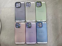 PC spot hollowed out oil spray phone case