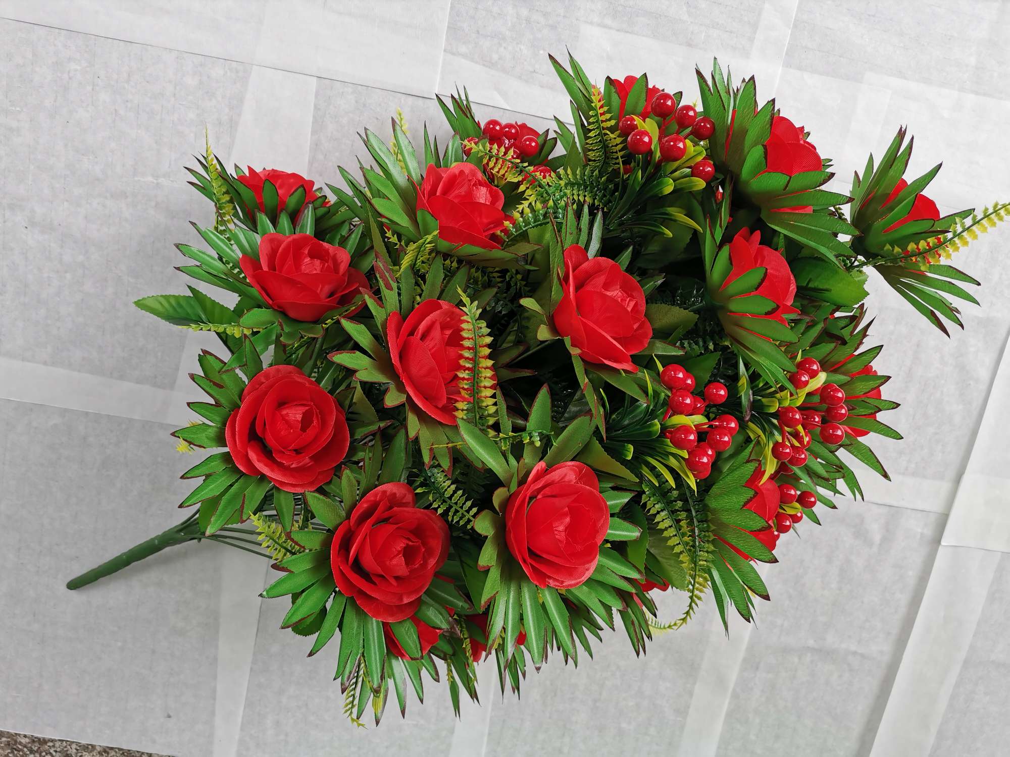 高考祝贺礼品 精美仿真花瓣工艺品 假花仿真花人造花硅胶花束 逼真细腻 仿真花人造花仿真花